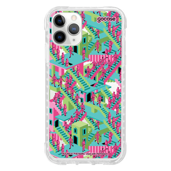 Capinha para celular  Round 6 - Labirinto de Escadas