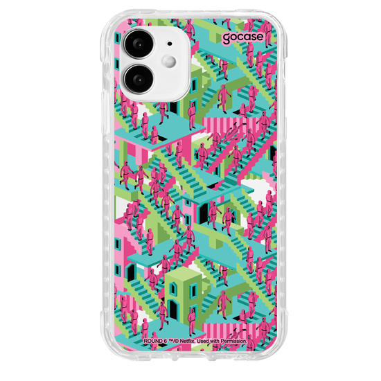 Capinha para celular  Round 6 - Labirinto de Escadas