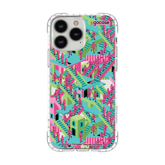 Capinha para celular  Round 6 - Labirinto de Escadas