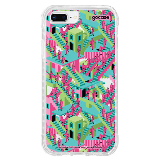 Capinha para celular  Round 6 - Labirinto de Escadas