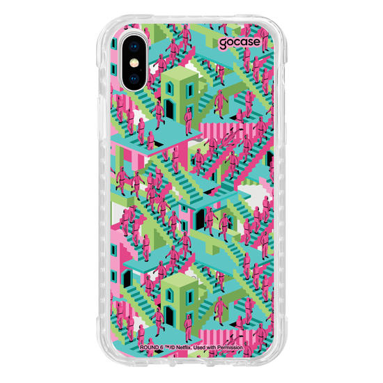 Capinha para celular  Round 6 - Labirinto de Escadas