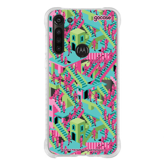 Capinha para celular  Round 6 - Labirinto de Escadas