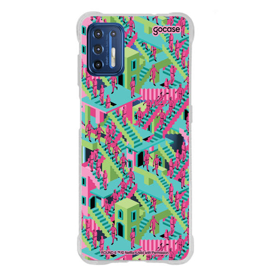 Capinha para celular  Round 6 - Labirinto de Escadas