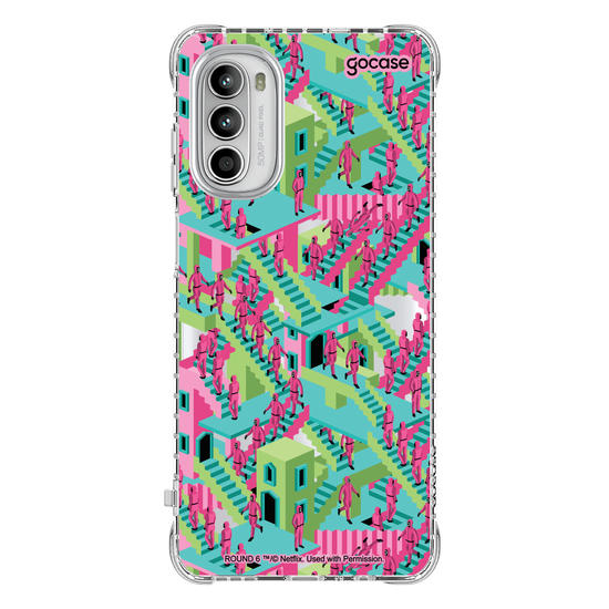 Capinha para celular  Round 6 - Labirinto de Escadas