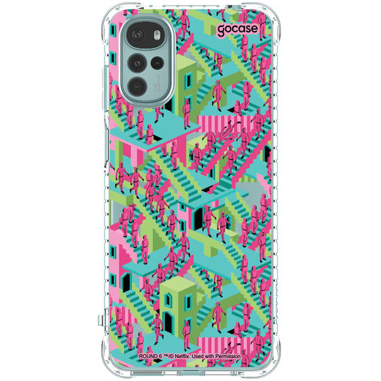 Capinha para celular  Round 6 - Labirinto de Escadas