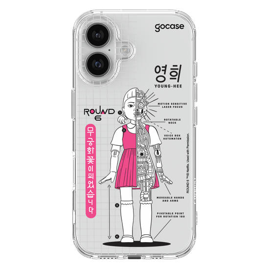 Capinha para celular  Round 6 - Anatomia Young-hee