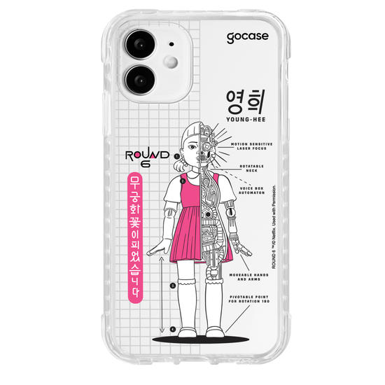 Capinha para celular  Round 6 - Anatomia Young-hee