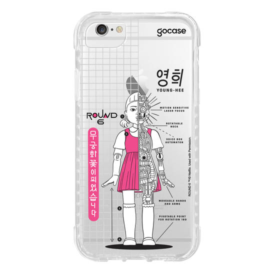 Capinha para celular  Round 6 - Anatomia Young-hee