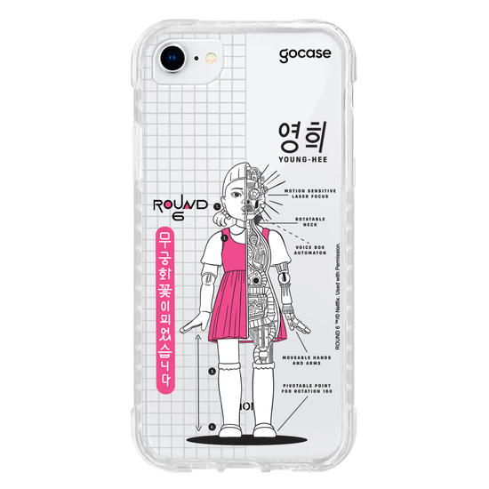 Capinha para celular  Round 6 - Anatomia Young-hee