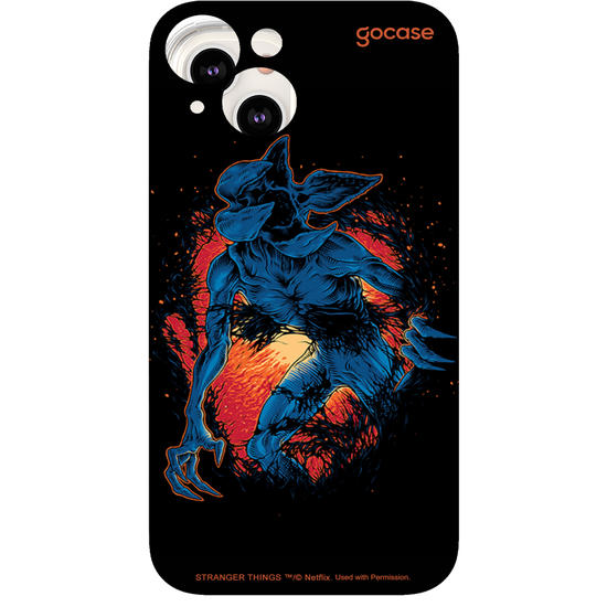 Capinha para celular Stranger Things - Demogorgon