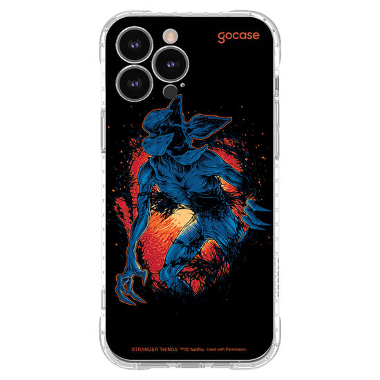 Capinha para celular Stranger Things - Demogorgon