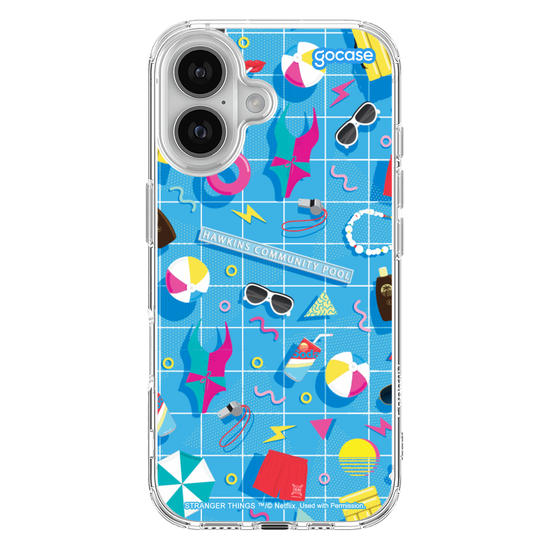Capinha para celular Stranger Things - Hawkins Community Pool