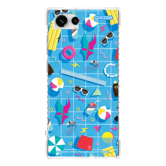 Capinha para celular Stranger Things - Hawkins Community Pool