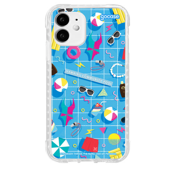Capinha para celular Stranger Things - Hawkins Community Pool