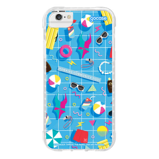 Capinha para celular Stranger Things - Hawkins Community Pool