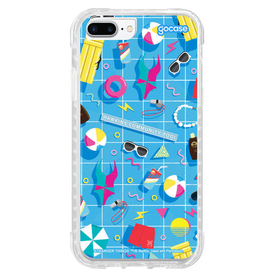 Capinha para celular Stranger Things - Hawkins Community Pool