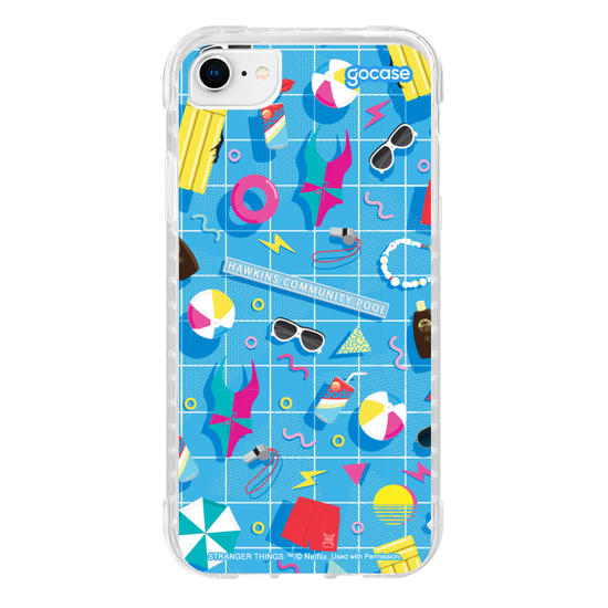 Capinha para celular Stranger Things - Hawkins Community Pool