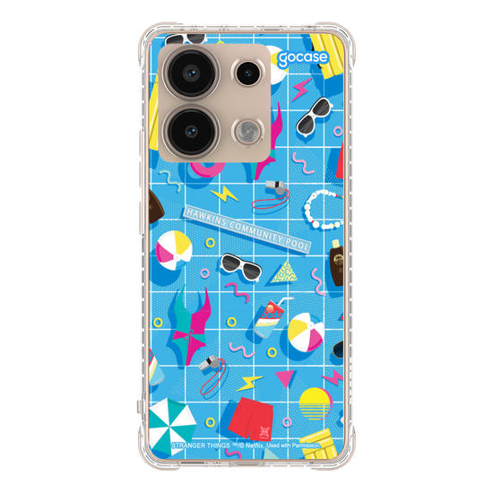 Capinha para celular Stranger Things - Hawkins Community Pool