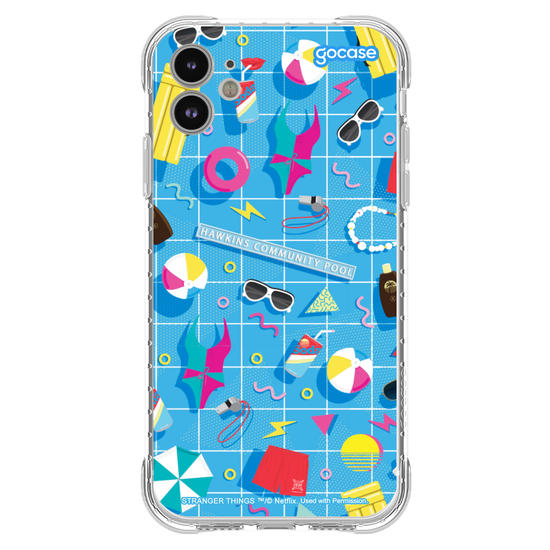 Capinha para celular Stranger Things - Hawkins Community Pool