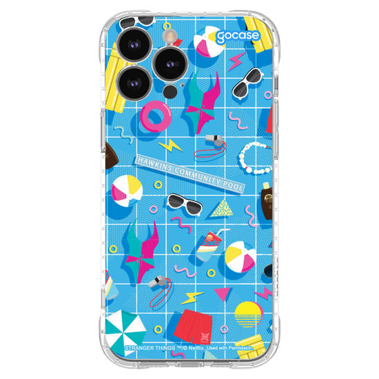 Capinha para celular Stranger Things - Hawkins Community Pool