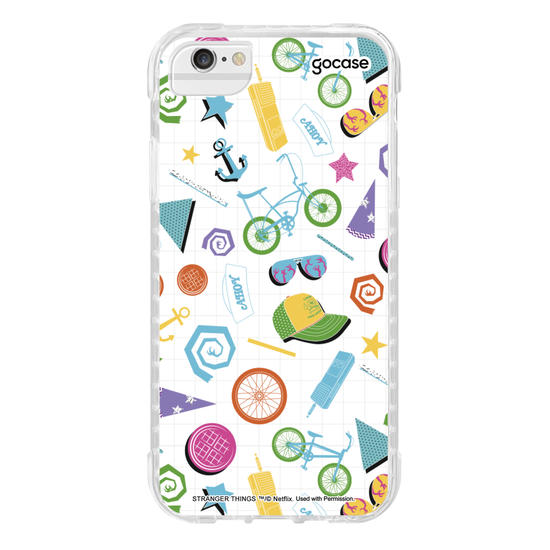 Capinha para celular Stranger Things - Patches