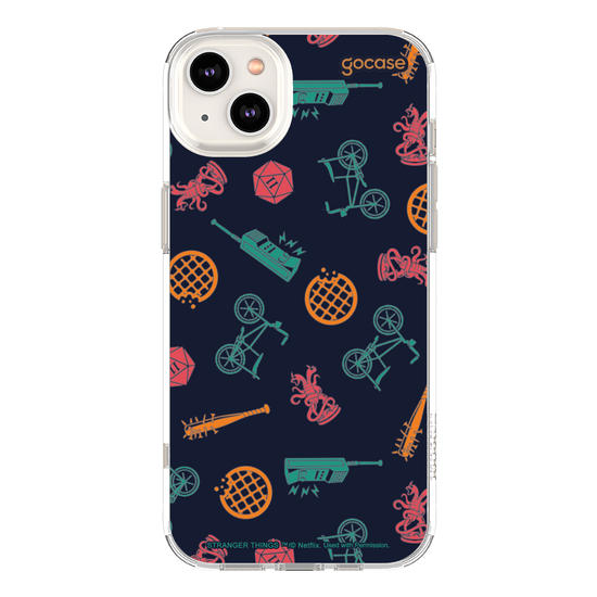Capinha para celular Stranger Things - Icons Dark