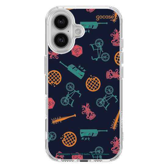 Capinha para celular Stranger Things - Icons Dark
