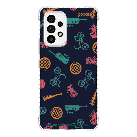 Capinha para celular Stranger Things - Icons Dark