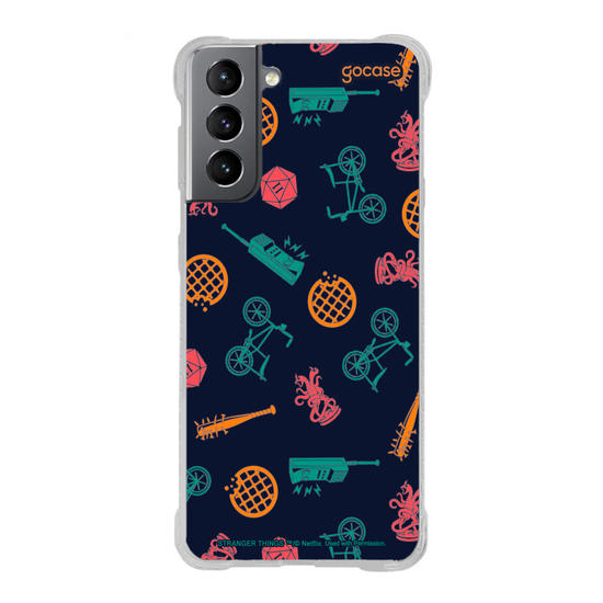 Capinha para celular Stranger Things - Icons Dark