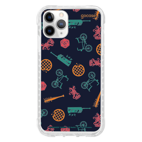 Capinha para celular Stranger Things - Icons Dark