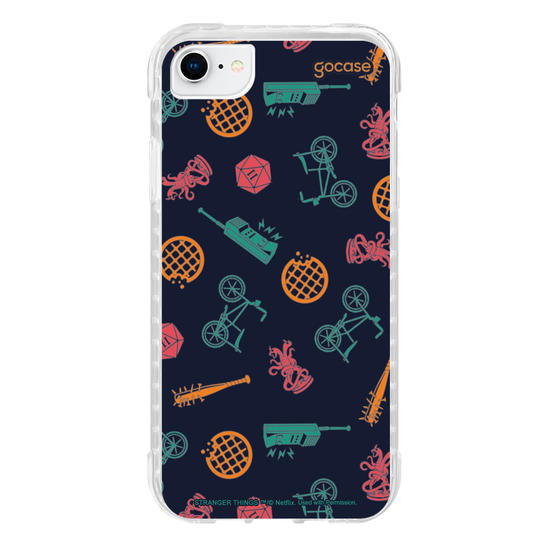 Capinha para celular Stranger Things - Icons Dark