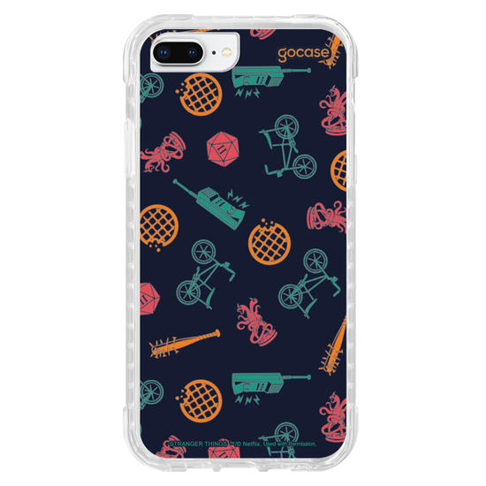 Capinha para celular Stranger Things - Icons Dark