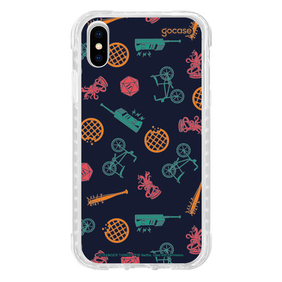 Capinha para celular Stranger Things - Icons Dark