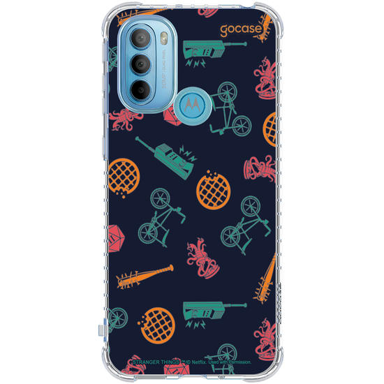 Capinha para celular Stranger Things - Icons Dark