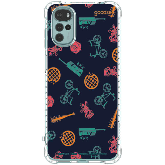 Capinha para celular Stranger Things - Icons Dark