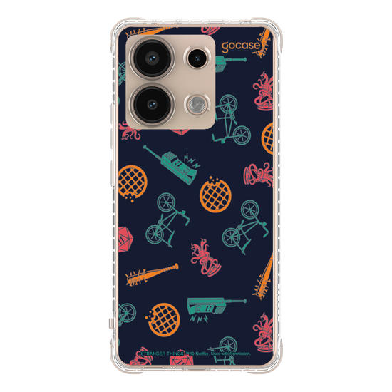 Capinha para celular Stranger Things - Icons Dark