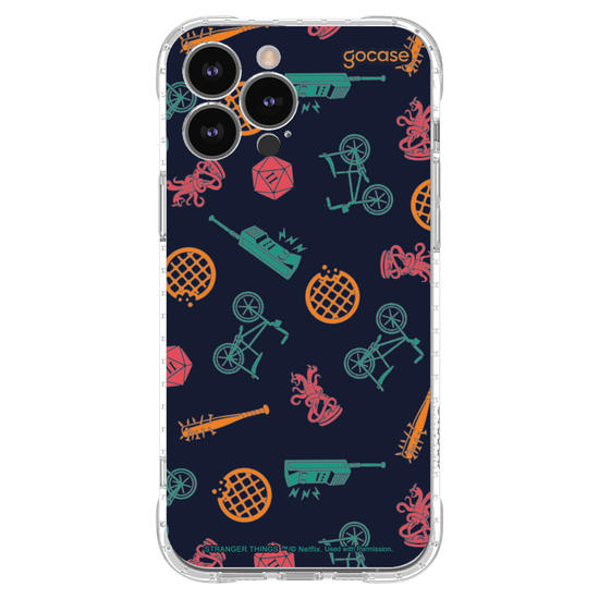 Capinha para celular Stranger Things - Icons Dark
