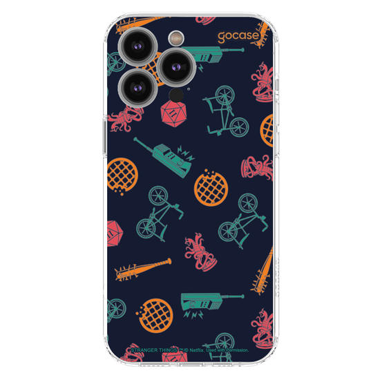 Capinha para celular Stranger Things - Icons Dark