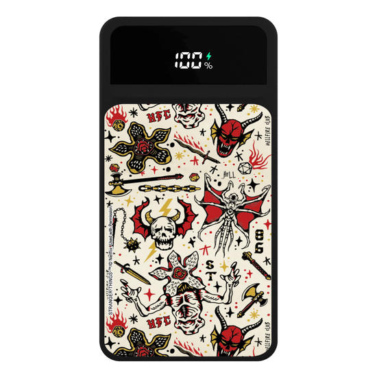 Carregador Portátil Turbo 10000mah - Stranger Things - Devil