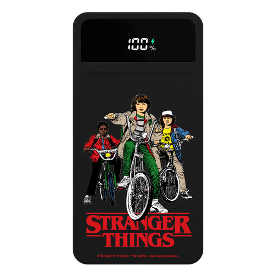 Carregador Portátil Turbo 10000mah - Stranger Things - Bike