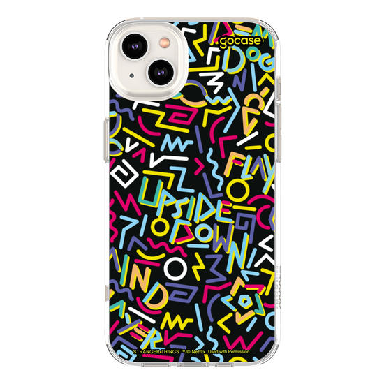Capinha para celular Stranger Things - Retro Shapes