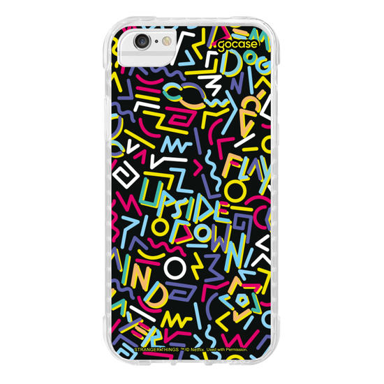 Capinha para celular Stranger Things - Retro Shapes