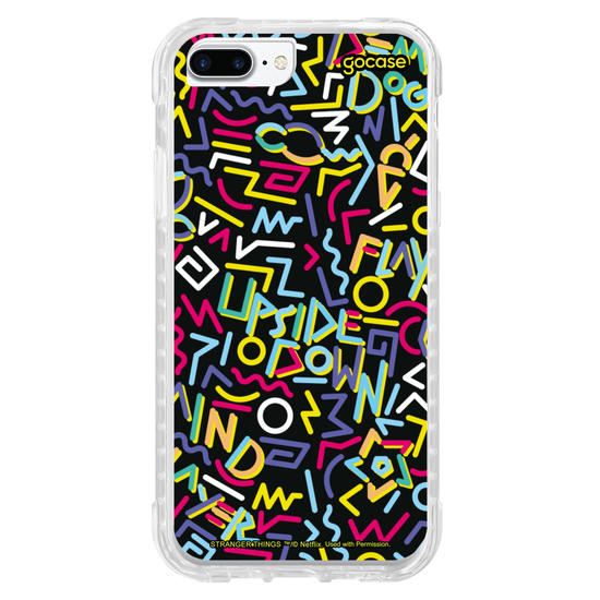 Capinha para celular Stranger Things - Retro Shapes