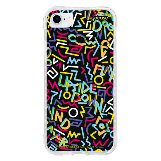 Capinha para celular Stranger Things - Retro Shapes