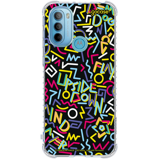 Capinha para celular Stranger Things - Retro Shapes
