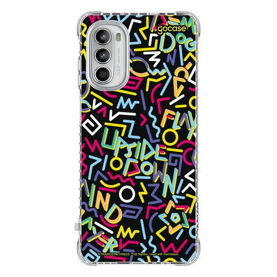 Capinha para celular Stranger Things - Retro Shapes
