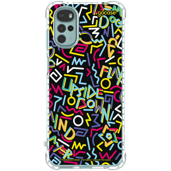 Capinha para celular Stranger Things - Retro Shapes