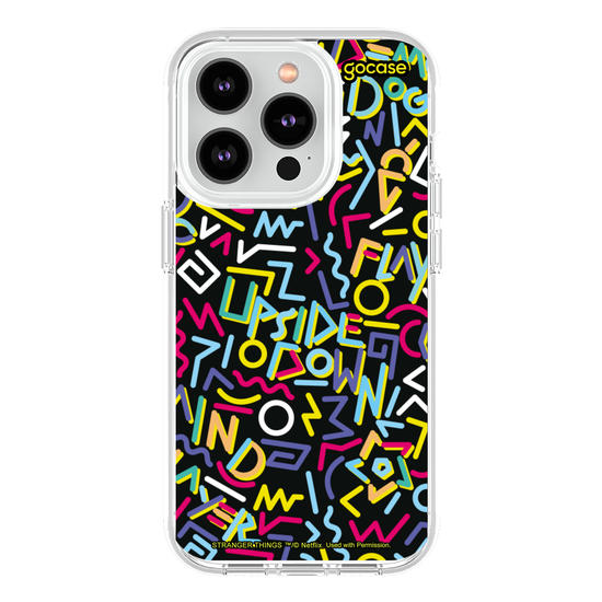 Capinha para celular Stranger Things - Retro Shapes