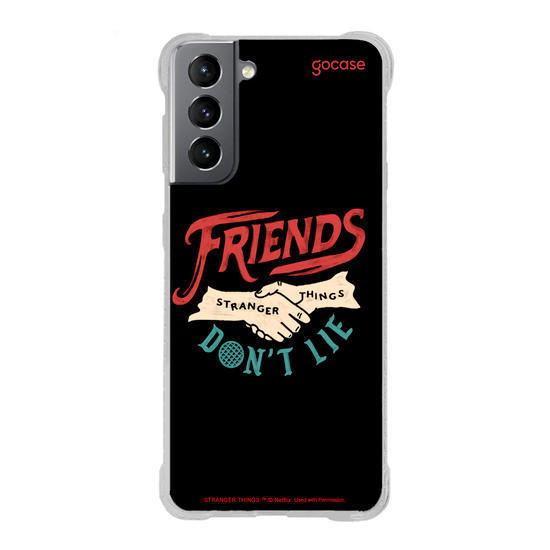 Capinha para celular Stranger Things - Friends Don't Lie
