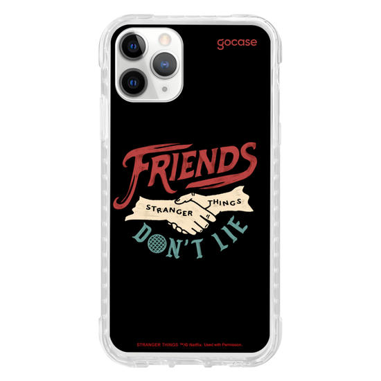 Capinha para celular Stranger Things - Friends Don't Lie